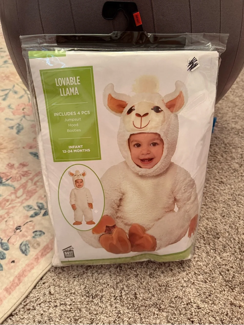 Brand New Lovable Llama Infant Costume 12-24 months